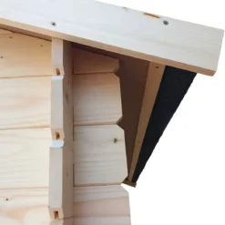 Casetta con Pavimento Rimessa per Attrezzi da Giardino in Legno 2x2.5