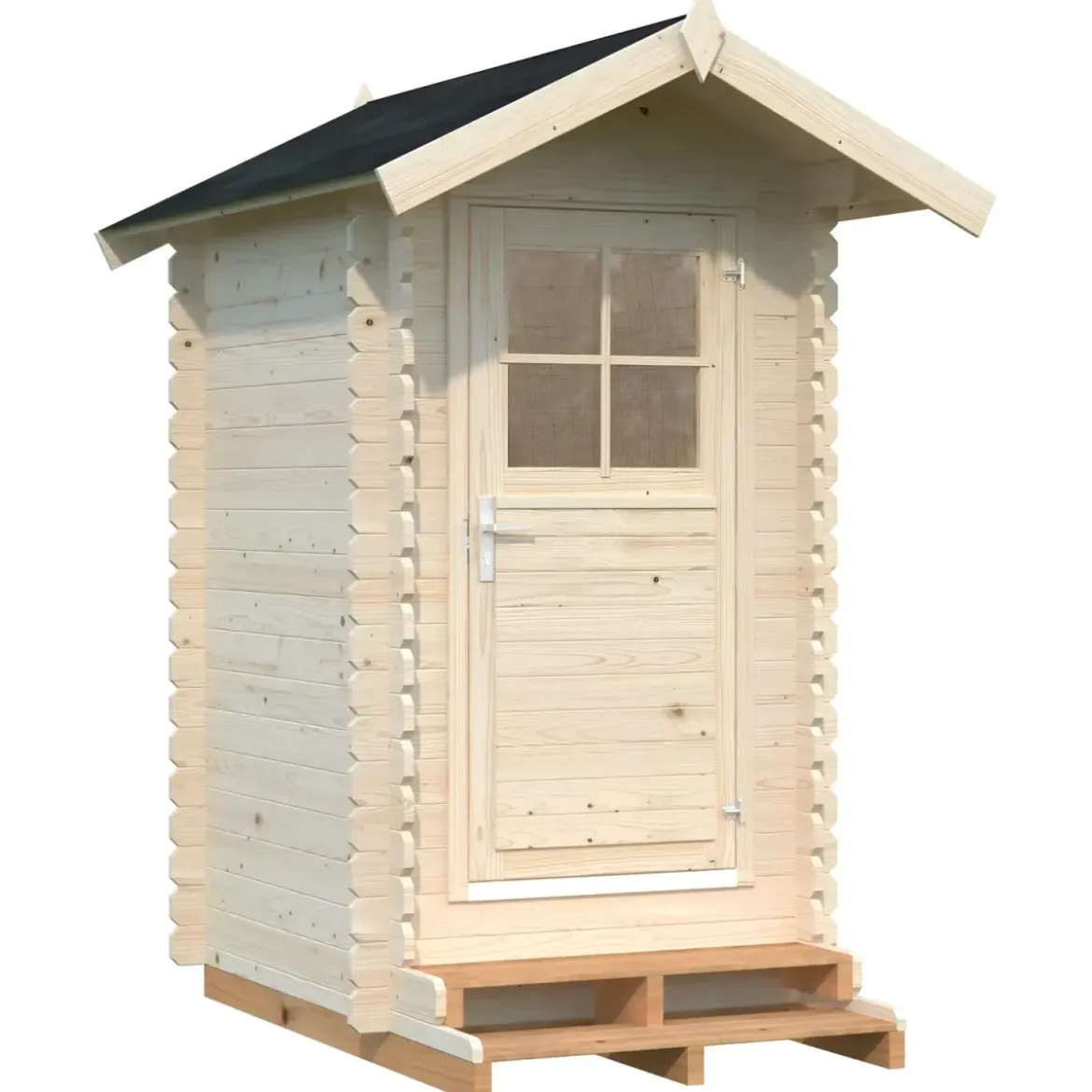 Casetta da Giardino in Legno 138x158 cm 28 mm Blockhouse