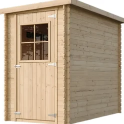 Casetta da Giardino in Legno 144x239x198 cm 19 mm con Pavimento