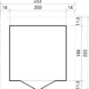 Casetta da Giardino in Legno 2x2m 4 m2 con Doppia Porta Vetrata