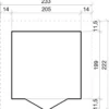 Casetta da Giardino in Legno 2x2m 4 m2 Pavimento Doppia Porta Vetrata