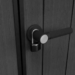 Casetta da Giardino Keter Newton Plus in Resina Grigio 230x287 cm