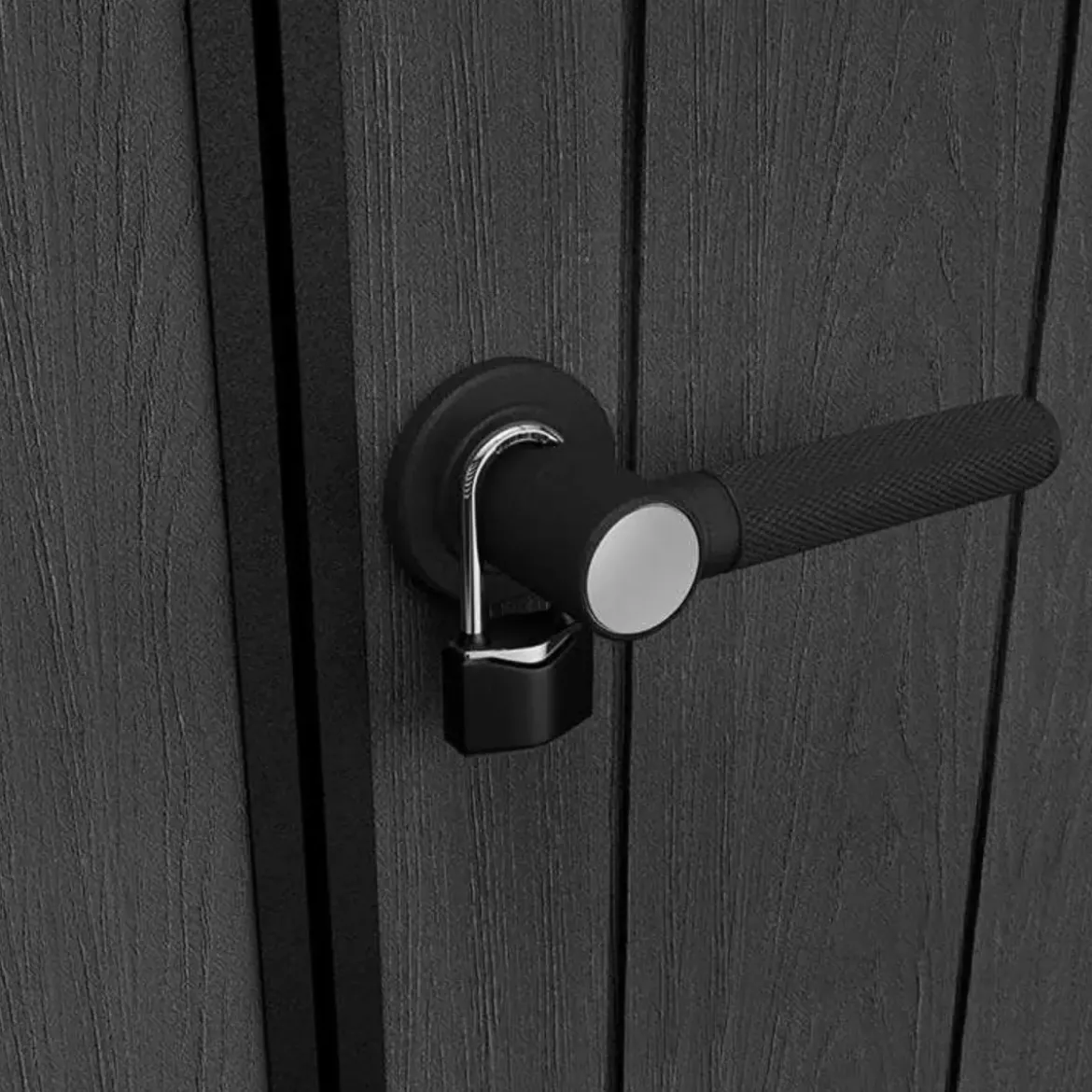 Casetta da Giardino Keter Newton Plus in Resina Grigio 230x287 cm
