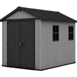 Casetta da Giardino Keter Newton Plus in Resina Grigio 230x287 cm