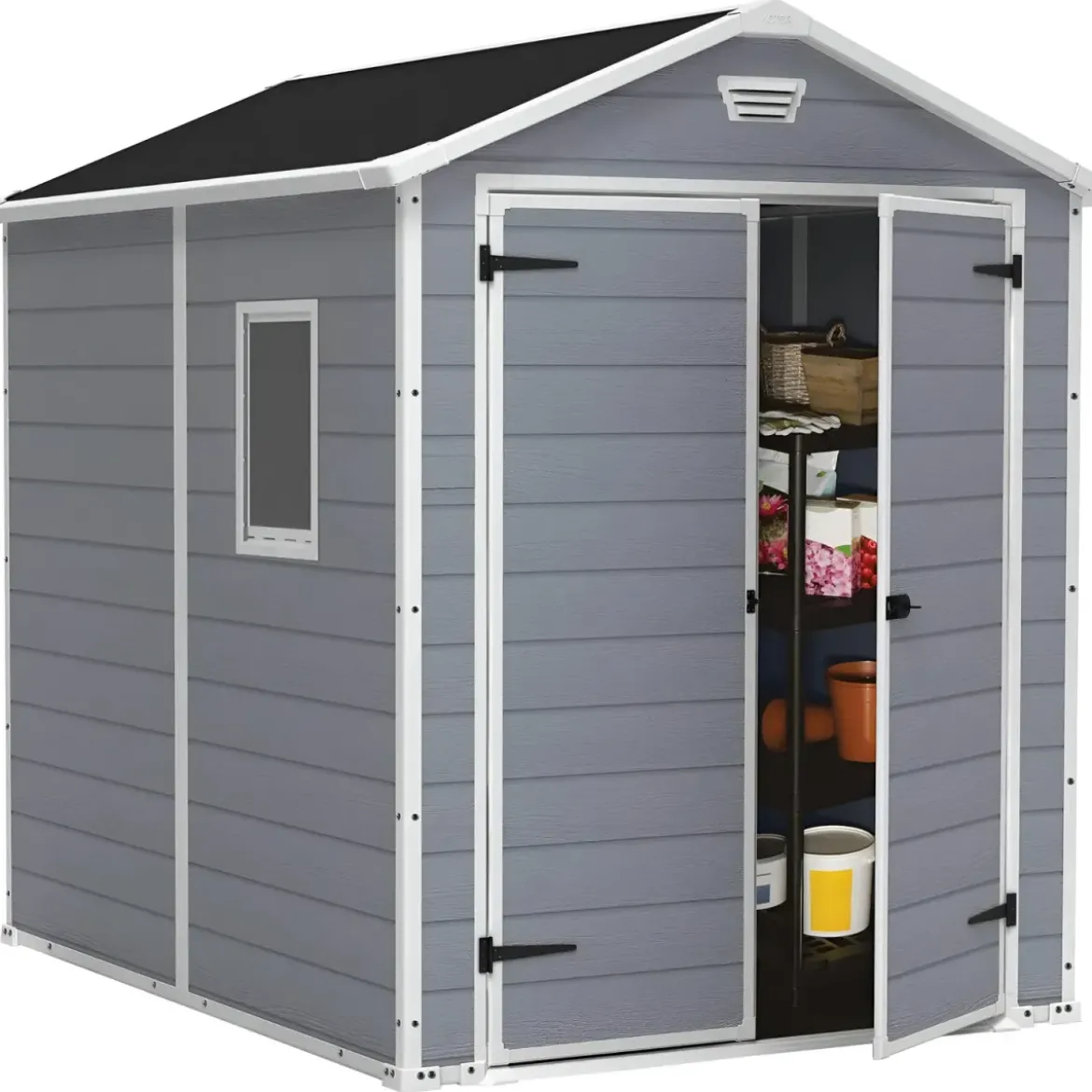 Casetta da Giardino 185x152 cm Keter Box Manor in Resina