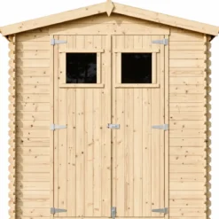 Casetta da Giardino 2x2 Legno 19 mm Pavimento Porta Deposito Attrezzi