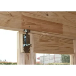 Casetta da Giardino 2x3 m per Ripostiglio Attrezzi Struttura in Legno