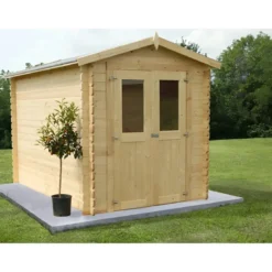 Casetta da Giardino 2x3 m per Ripostiglio Attrezzi Struttura in Legno