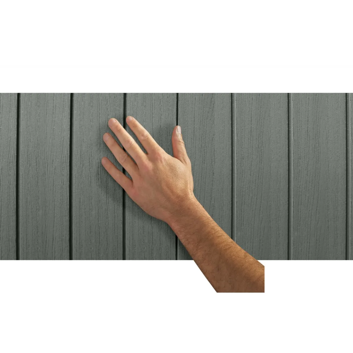 Casetta da Giardino 190x183x221 cm EVOTECH Effetto Legno con Finestre