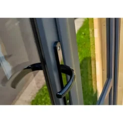 Casetta in Legno Abitabile 5x3.6 metri Parete Isolanti Porta Finestra Giardino