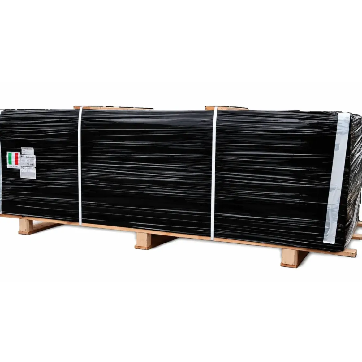 Casetta in Legno Addossata 218x130 cm con Porta Doppia e Pavimento