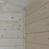 Casetta in Legno Blockhouse 2.5x2 19 mm con Pavimento Ricovero Attrezzi Giardino