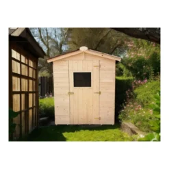 Casetta in Legno con Pavimento 160x120 cm da Giardino