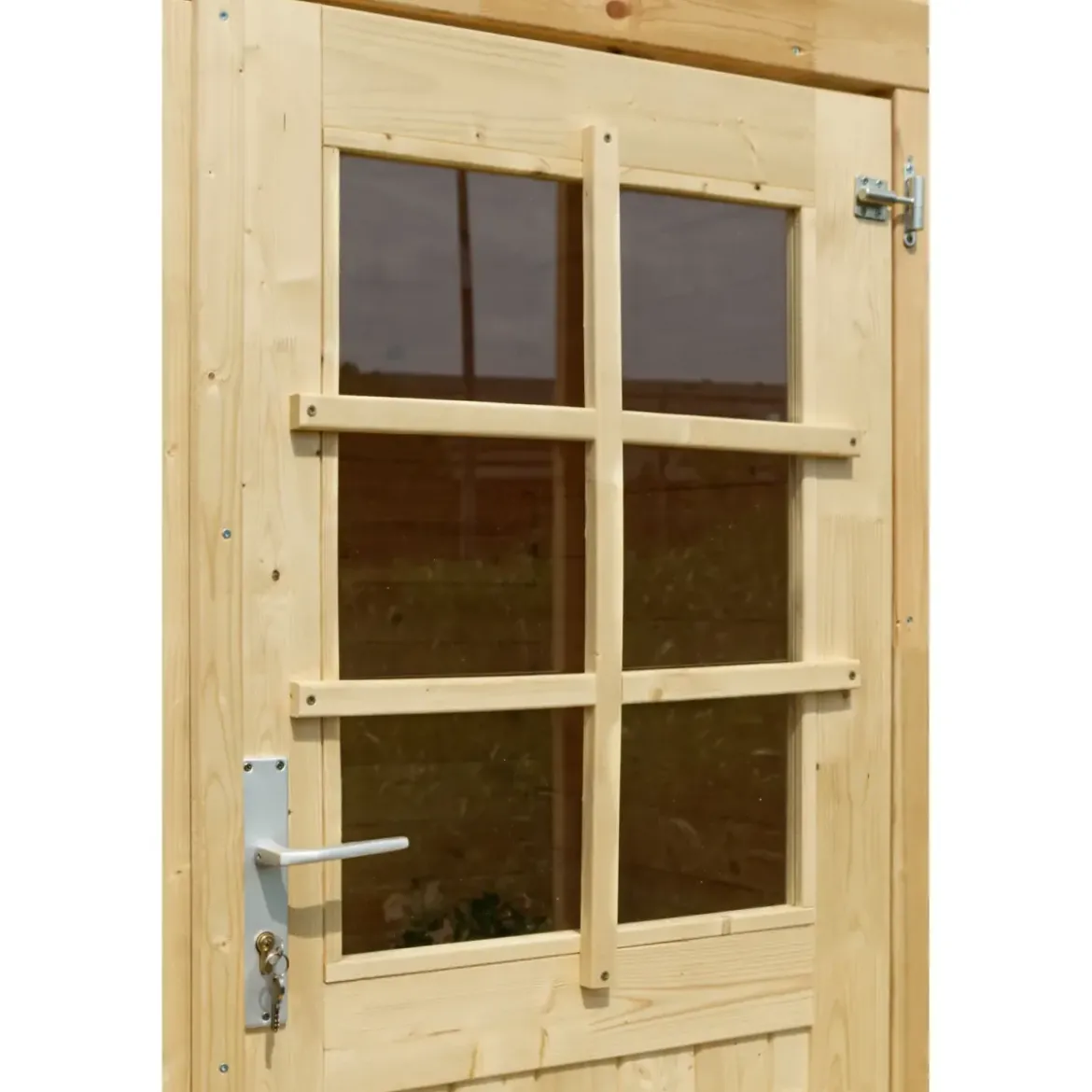Casetta in Legno da Giardino 3x2 Blockhouse 28 mm Rimessa per Attrezzi