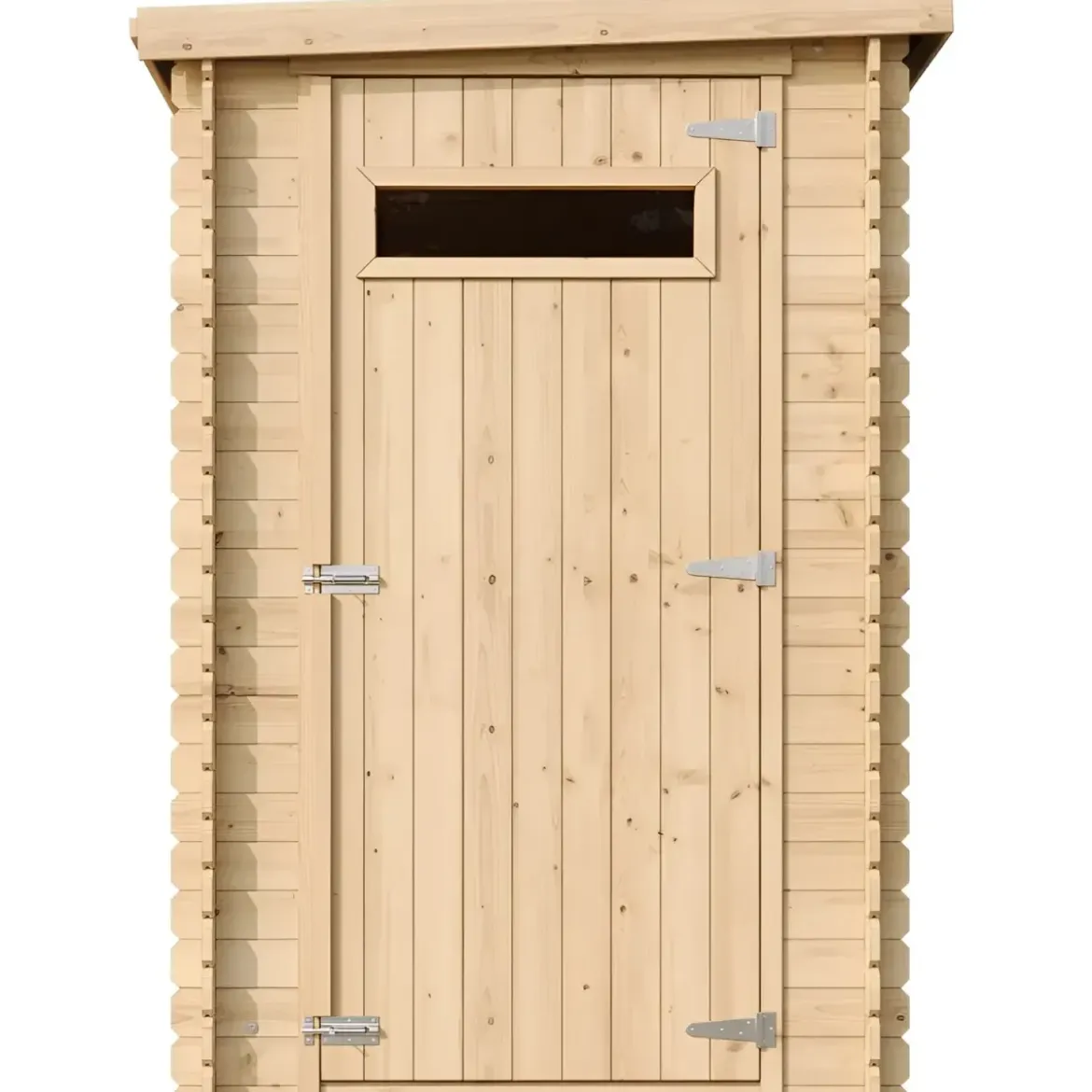 Casetta in Legno da Giardino 144x239x198 cm 19 mm per Attrezzi