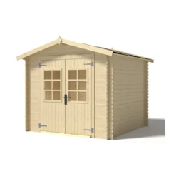 Casetta in Legno da Giardino 2.5x3 m 19mm Box per Attrezzi