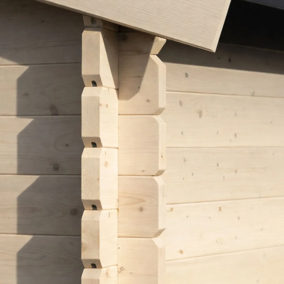 Casetta in Legno di Abete 4x3 con Doppia Porta