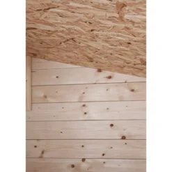 Casetta in Legno Piccola 1.5x1.3 con Pavimento Interno da Giardino