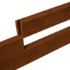 Casetta in Legno Trattato 34mm da Giardino 4x4 Doppia Porta Block-House
