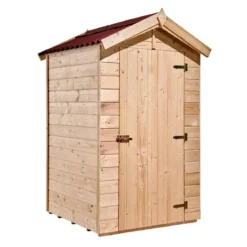 Casetta in Legno uso Bagno 140x140 cm WC da Esterno