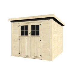 Casetta in Legno 250x250 a Pannelli 19 mm Ricovero Attrezzi Giardino