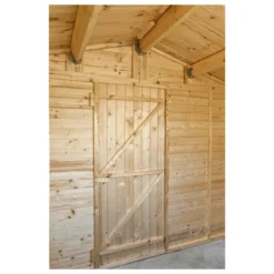 Casetta in Legno 310x180 a Pannelli 19 mm Chiosco Capanno da Giardino Spiaggia