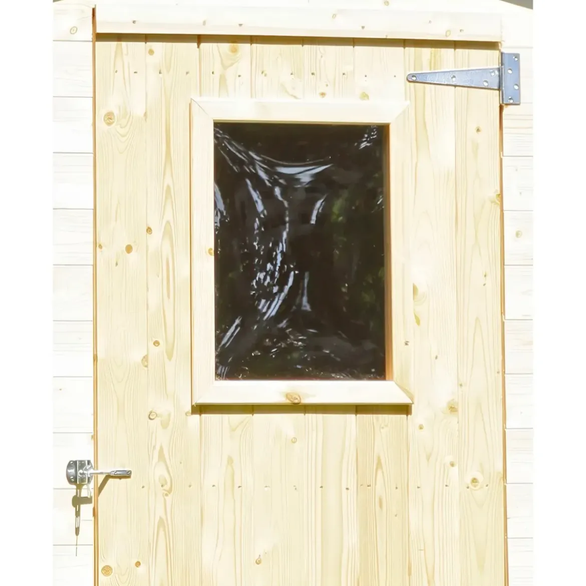Casetta in Legno 2x2 da Esterno Giardino Capanno Porta Attrezzi Box Ricovero