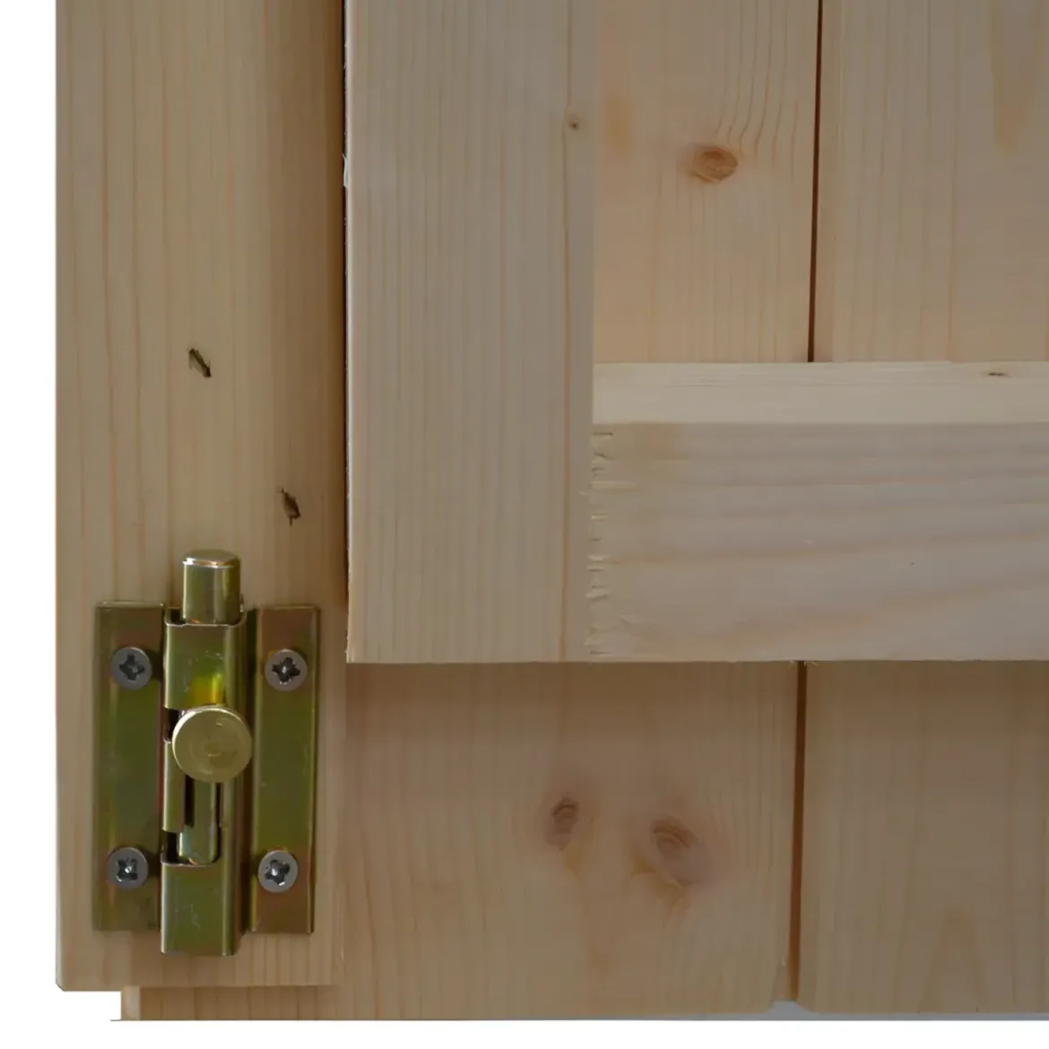 Casetta in Legno 2x1.8 25 mm con Pavimento Rimessa Porta Attrezzi da Giardino