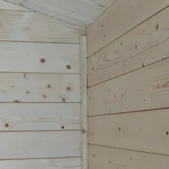 Casetta in Legno 2x2.5 25 mm con Pavimento Rimessa Porta Attrezzi da Giardino