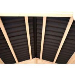 Casetta in Legno 160x160 Pavimento Mobile Ripostiglio Giardino Esterno Attrezzi