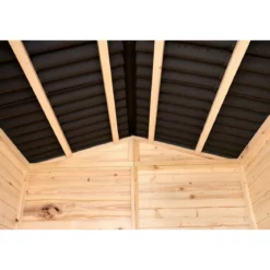 Casetta in Legno 160x160 Pavimento Mobile Ripostiglio Giardino Esterno Attrezzi