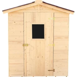 Casetta in Legno 160x160 Pavimento Mobile Ripostiglio Giardino Esterno Attrezzi