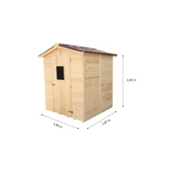 Casetta in Legno 160x160 Pavimento Mobile Ripostiglio Giardino Esterno Attrezzi