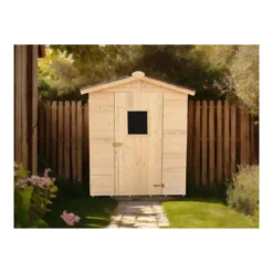 Casetta in Legno 160x160 Pavimento Mobile Ripostiglio Giardino Esterno Attrezzi