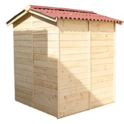 Casetta in Legno 160x160 Pavimento Mobile Ripostiglio Giardino Esterno Attrezzi