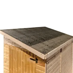 Casetta in Legno 2x1 Porta Attrezzi da Giardino Ricovero Ripostiglio per Esterno