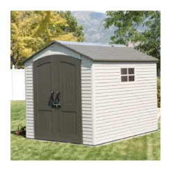 Casetta in Resina 2x3 PVC Esterno Ricovero Porta Attrezzi da Giardino Mobile Box
