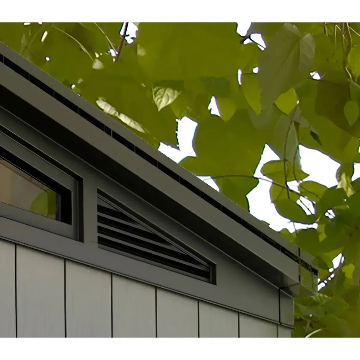 Casetta Keter Artisan 214x216 Addossata con Pavimento Interno