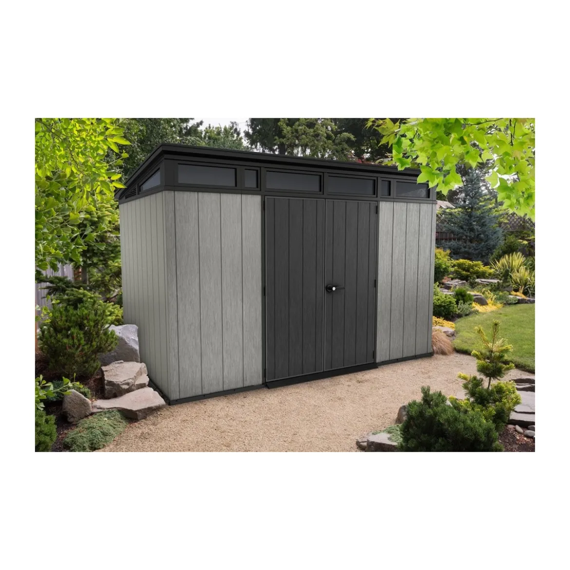 Casetta Keter Artisan 342x216 con Pavimento per Esterno Ripostiglio