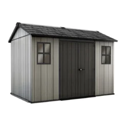 Casetta Keter con Pavimento Oakland 350x229 cm Grigio