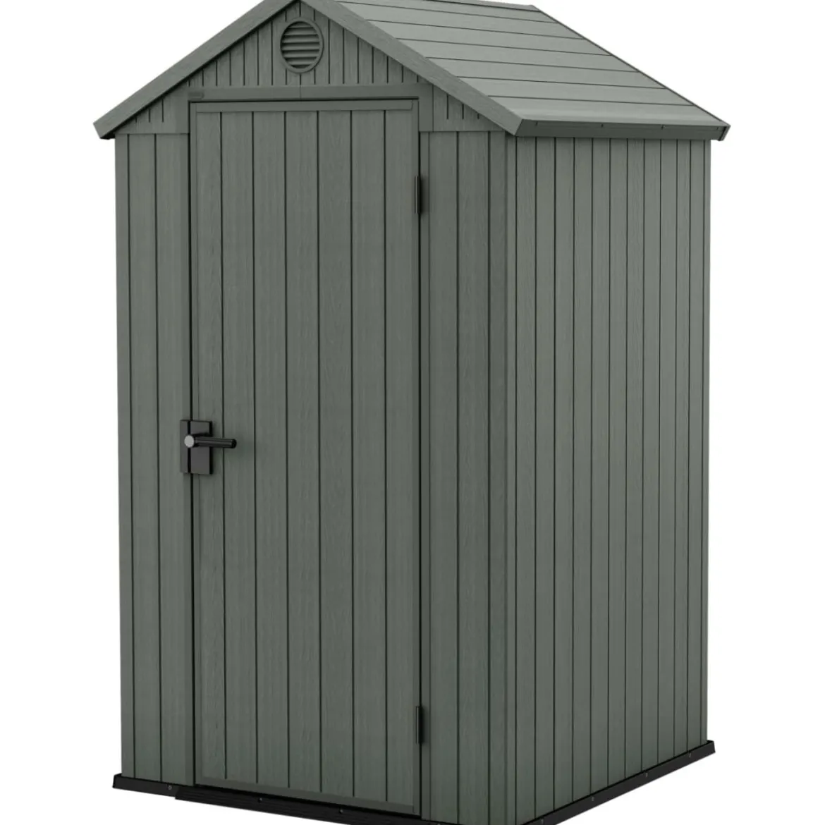 Casetta Keter Darwin 4x4 Evotech Verde in resina 124x117 cm da giardino