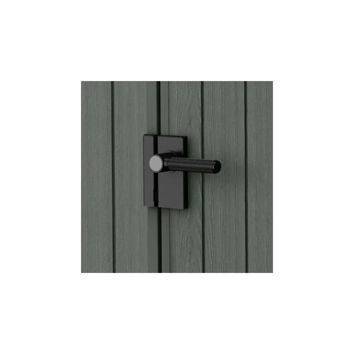 Casetta Keter Darwin 4x4 Evotech Verde in resina 124x117 cm da giardino