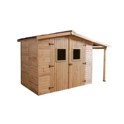 Casetta Legnaia 2.4x1.6 con Pavimento Interno in Legno Pannelli 16 mm Attrezzi