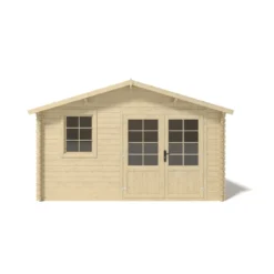 Casetta 28 mm in Legno 4x4 Attrezzi Blockhouse Ripostiglio