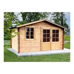 Casetta 28 mm in Legno 4x4 Attrezzi Blockhouse Ripostiglio