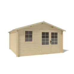 Casetta 28 mm in Legno 4x4 Attrezzi Blockhouse Ripostiglio