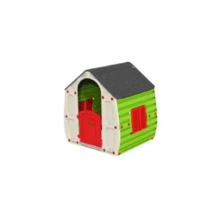 Casetta per Bambini in Resina Plastica da Giardino Esterno Giocattolo Bimbi PVC