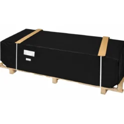 Casetta per Giardino Legno Naturale Block House 146x146 cm Tetto OSB3