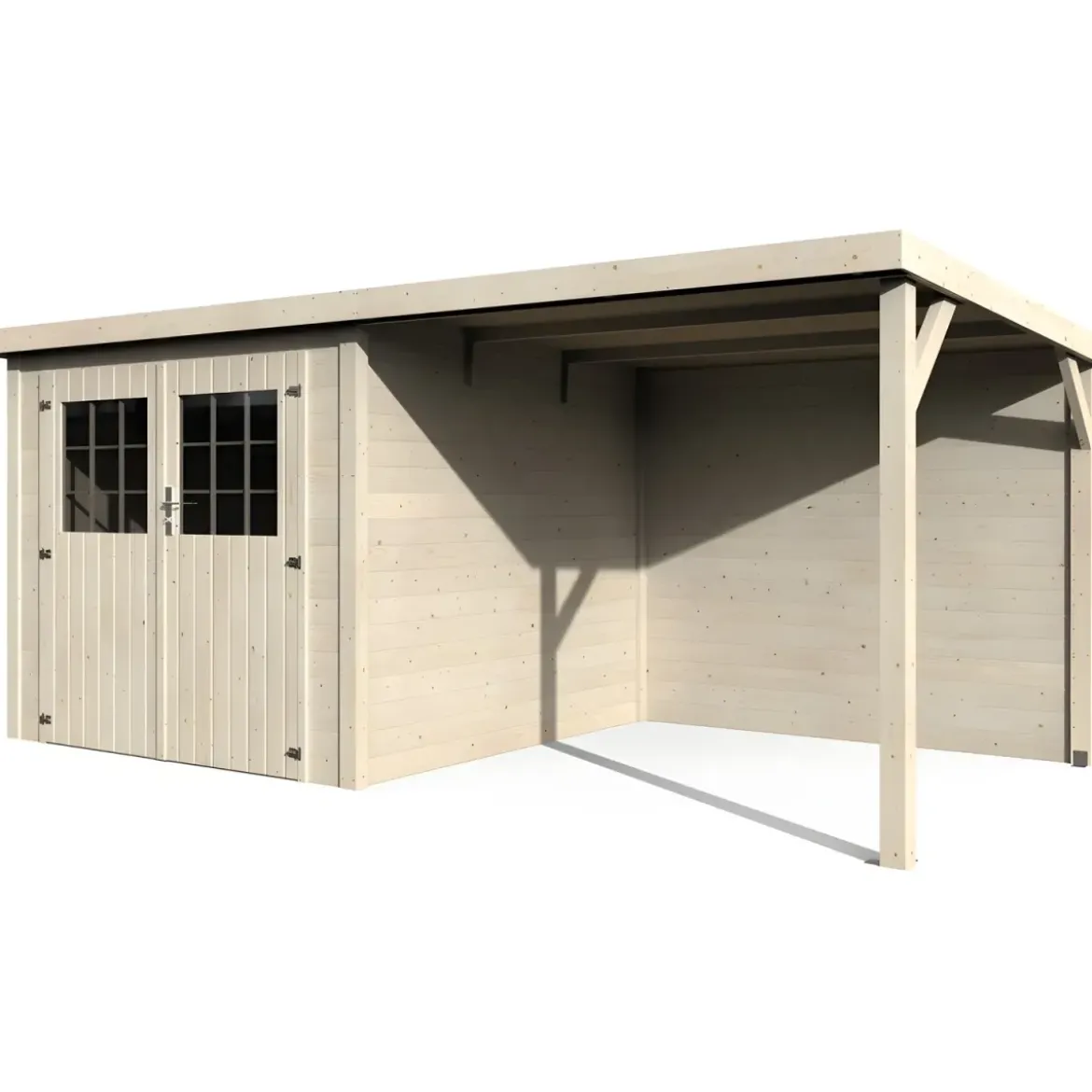 Casetta Rimessa Attrezzi in Legno da Giardino 476x256 cm