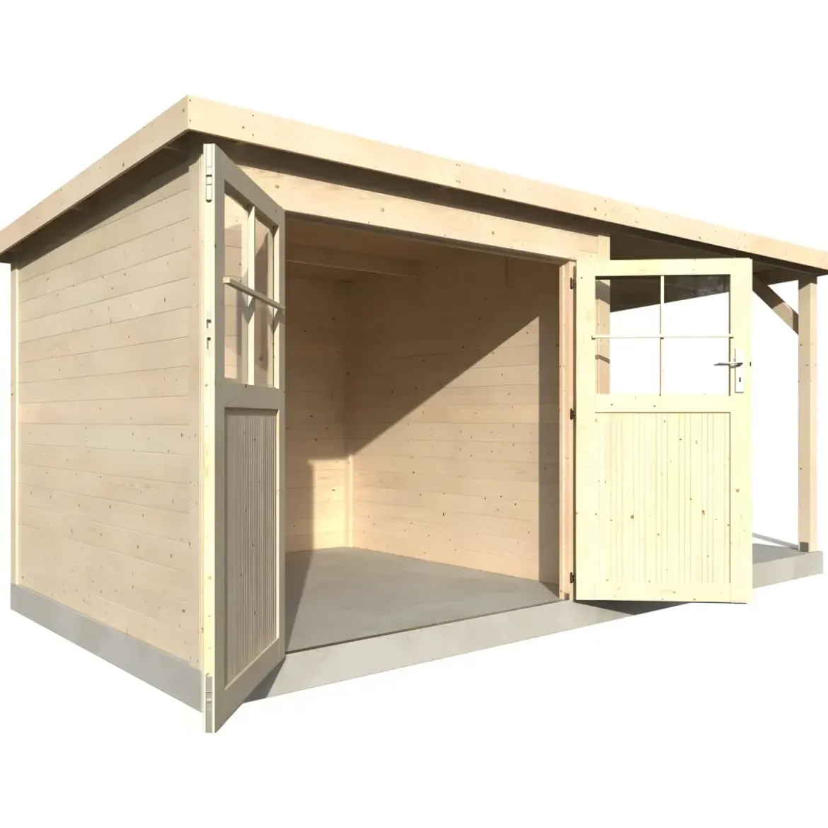 Casetta Rimessa Attrezzi in Legno da Giardino 476x256 cm
